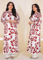 Chic Women's Stitched Printed Swiss Lawn Shirt And Trouser 2 Pcs Set