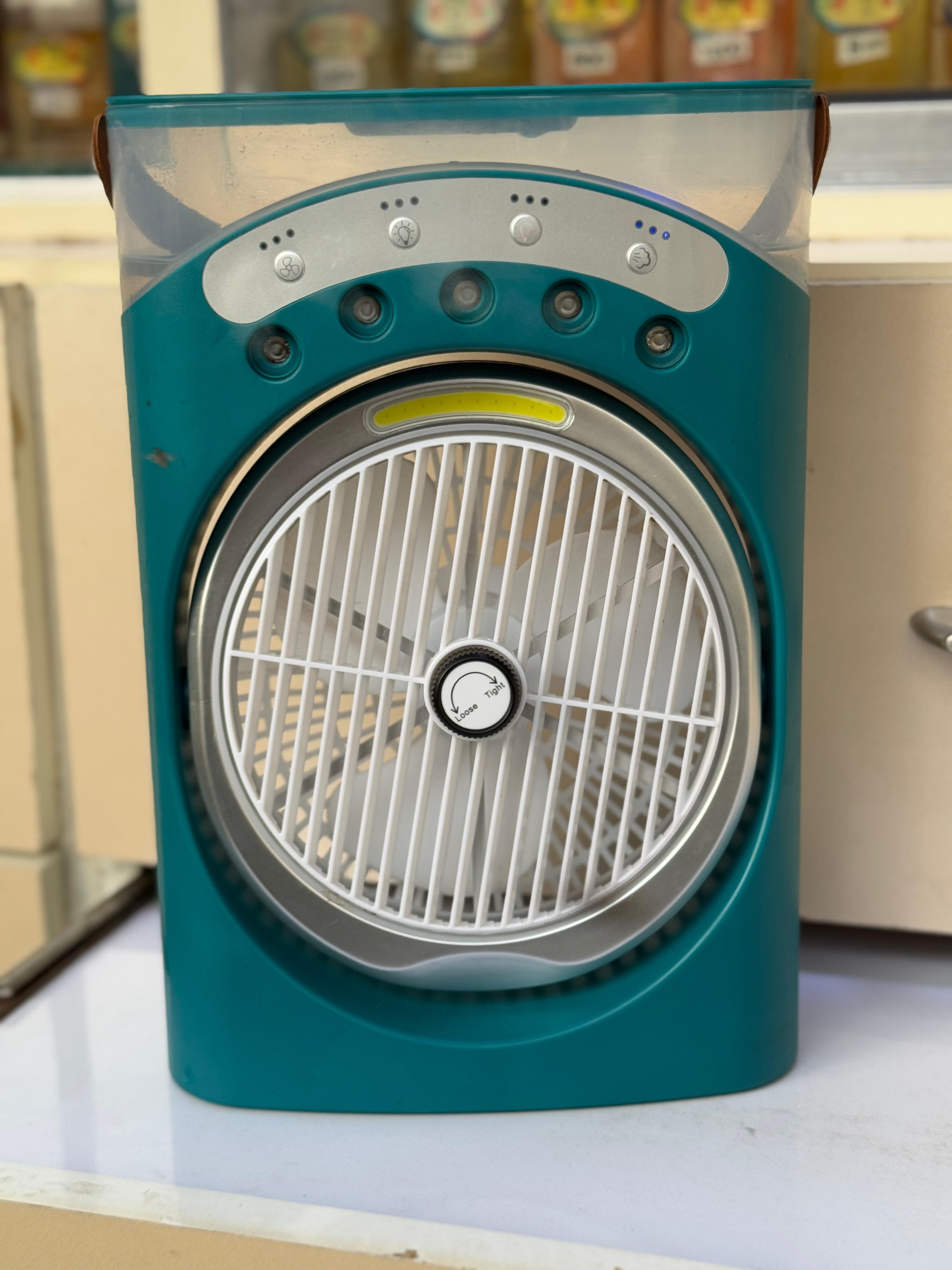 AIR HUMIDIFIER COLLING FAN WITH LED LIGHT